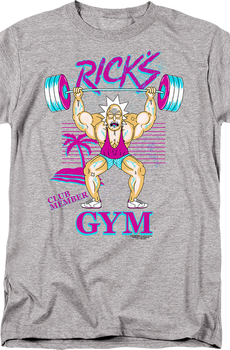 Rick's Gym Rick And Morty T-Shirt