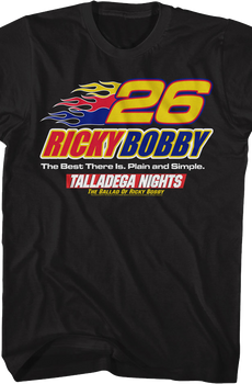 Ricky Bobby The Best There Is Talladega Nights T-Shirt