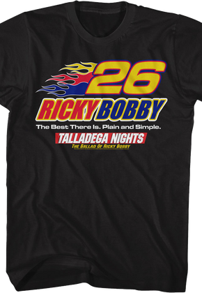 Ricky Bobby The Best There Is Talladega Nights T-Shirt