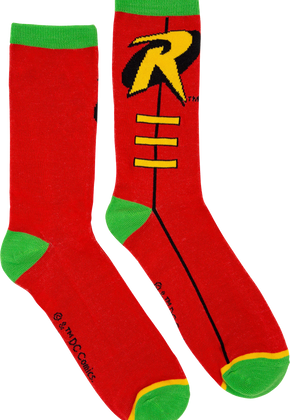 Robin Costume DC Comics Socks