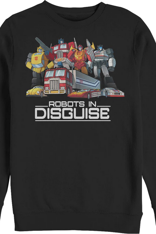 Robots In Disguise Transformers Sweatshirtmain product image