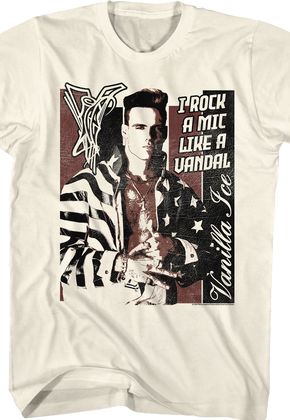 Rock A Mic Like A Vandal Vanilla Ice T-Shirt