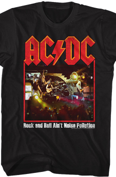 Rock and Roll Ain't Noise Pollution ACDC T-Shirt