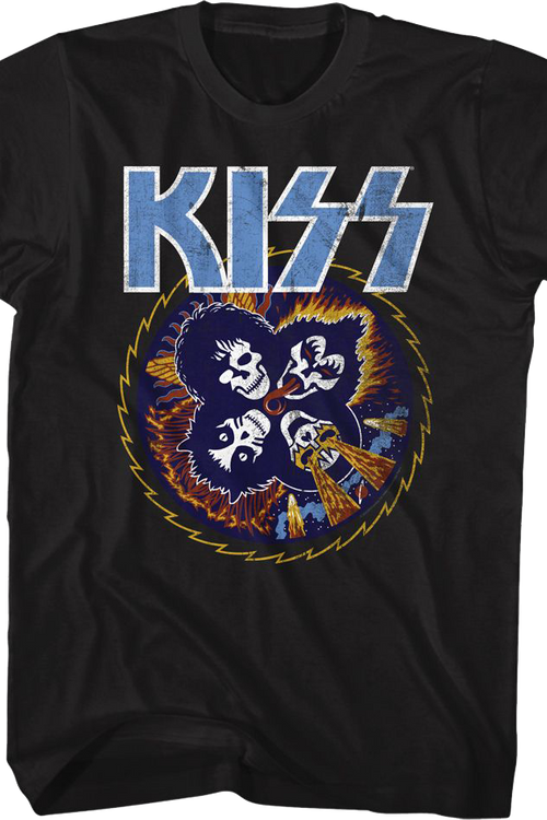 Rock and Roll Over Skulls KISS T-Shirtmain product image