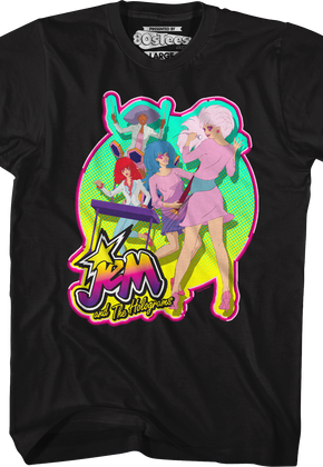 Rock Band Jem And The Holograms T-Shirt
