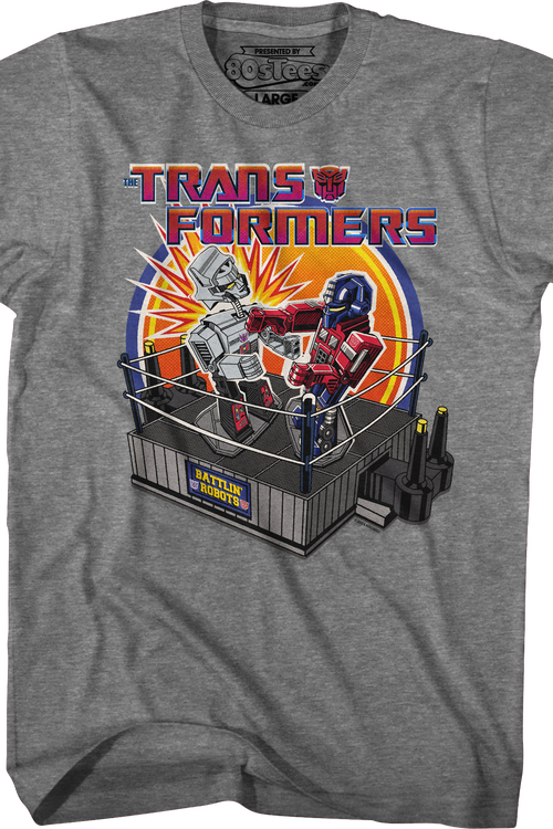 Rock 'Em Sock 'Em Robots Transformers T-Shirtmain product image