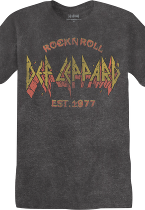Rock N Roll Est. 1977 Def Leppard T-Shirt
