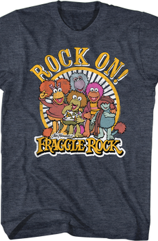 Distressed Rock On Fraggle Rock T-Shirt
