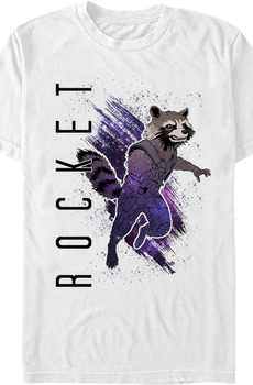 Rocket Raccoon Painting Avengers Endgame T-Shirt