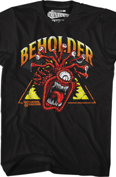 Rockin' Beholder Dungeons & Dragons T-Shirt