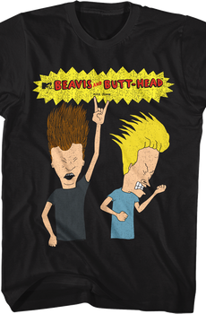Rockin' Out Beavis And Butt-Head T-Shirt