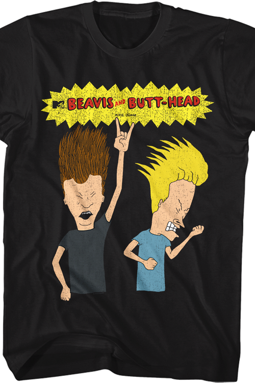 Rockin' Out Beavis And Butt-Head T-Shirtmain product image