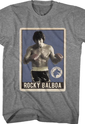 Rocky Balboa Trading Card T-Shirt