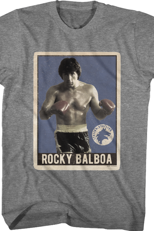Rocky Balboa Trading Card T-Shirtmain product image