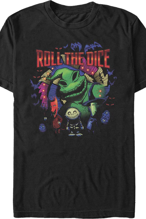 Roll The Dice Nightmare Before Christmas T-Shirtmain product image