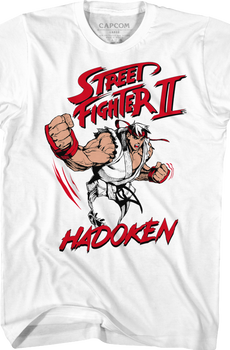 Ryu Hadoken Street Fighter T-Shirt