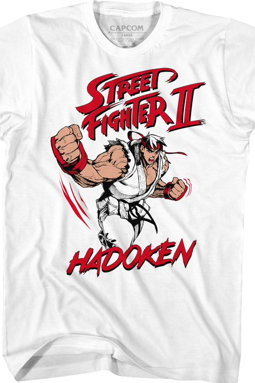 Ryu Hadoken Street Fighter T-Shirtmain product image