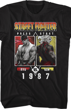 Ryu vs. Ken 1987 Street Fighter T-Shirt
