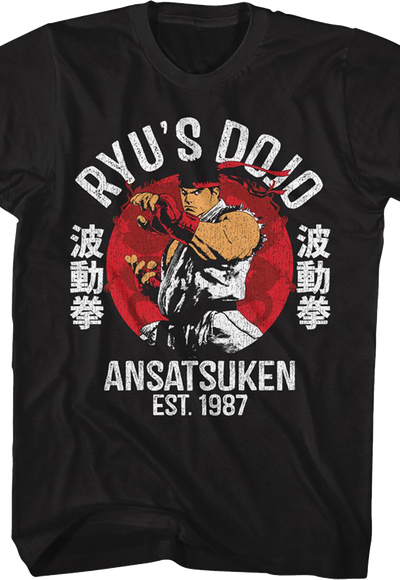 Ryu's Dojo Street Fighter T-Shirt