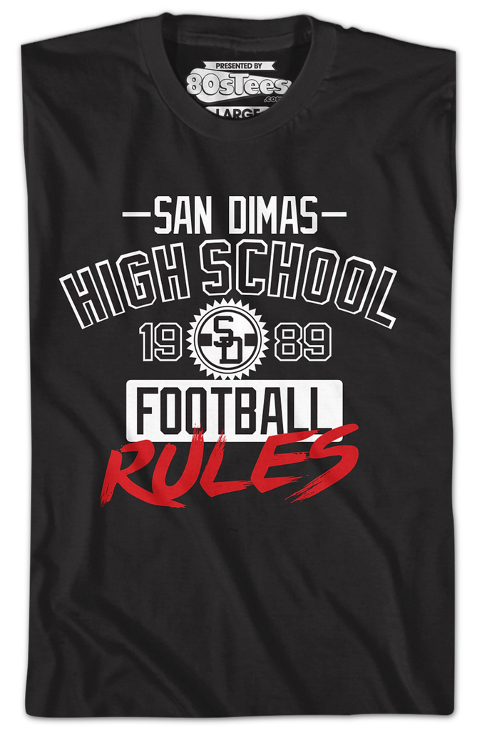 San Dimas High School Football Rules Bill and Ted Mens TShirt