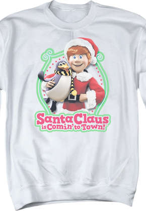 Topper And Kris Kringle Santa Claus Is Comin' To Town Sweatshirt