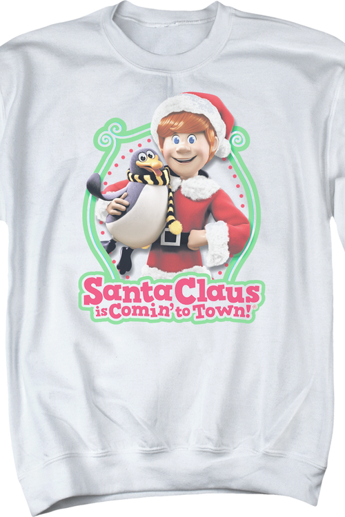 Topper And Kris Kringle Santa Claus Is Comin' To Town Sweatshirtmain product image