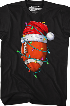 Santa Football T-Shirt