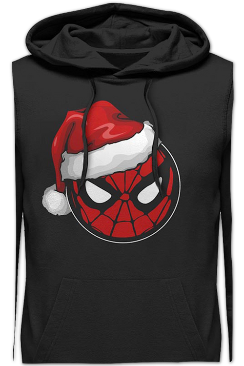Santa Hat Spider-Man Marvel Comics Hoodiemain product image