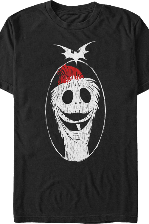 Santa Jack Nightmare Before Christmas T-Shirtmain product image