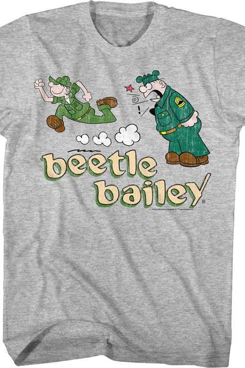 Sarge Snorkel and Beetle Bailey T-Shirtmain product image