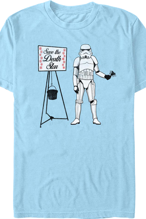 Save The Death Star Stormtrooper Bell Ringer Star Wars T-Shirtmain product image