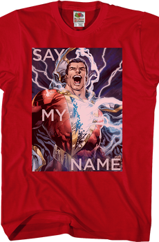 Say My Name Shazam T-Shirt