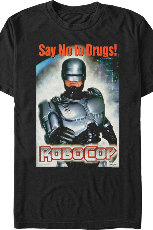 Say No to Drugs Robocop T-Shirtmain product image
