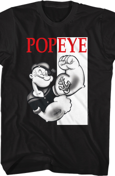 Scarface Poster Popeye T-Shirt