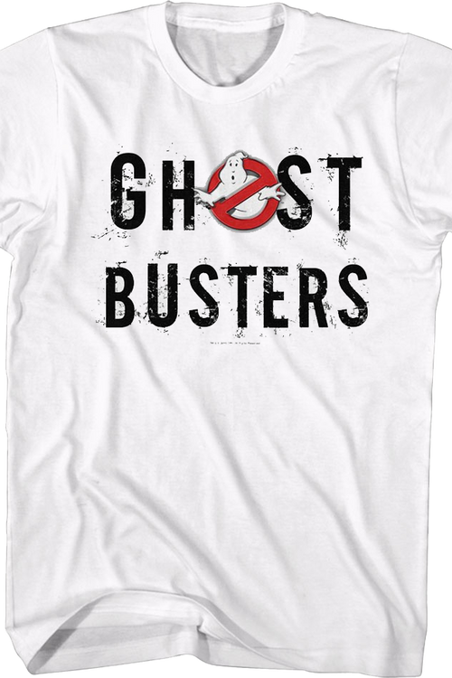 Scattered Logo Ghostbusters T-Shirtmain product image