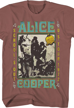School's Out US Tour 1972 Alice Cooper T-Shirt