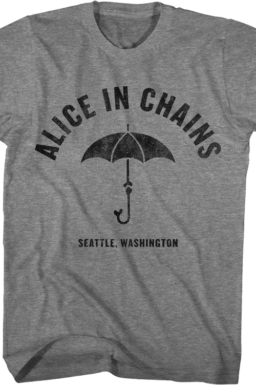 Seattle Umbrella Alice In Chains T-Shirtmain product image