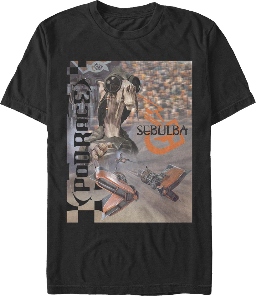STAR WARS episode1 RACER セブルバ Tシャツ Sebulba Pod Race Star Wars T-Shirt