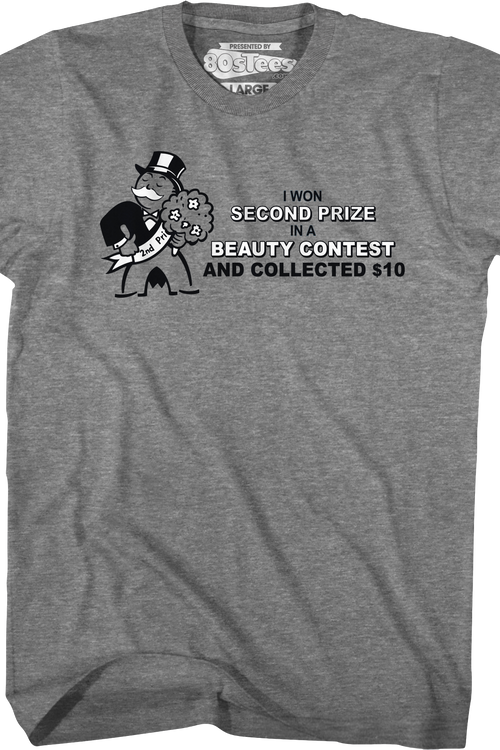 Second Prize Monopoly T-Shirtmain product image