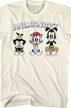 See No Evil Hear No Evil Speak No Evil Animaniacs T-Shirt