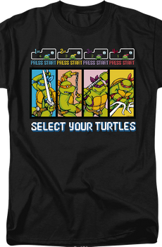 Select Your Turtles Teenage Mutant Ninja Turtles T-Shirt