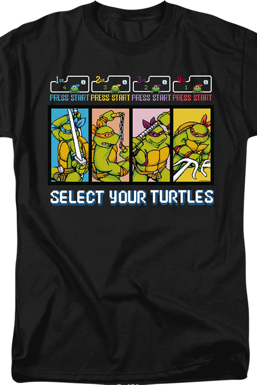 Select Your Turtles Teenage Mutant Ninja Turtles T-Shirtmain product image