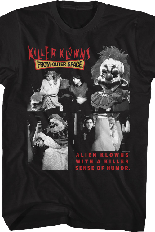 Sense Of Humor Killer Klowns From Outer Space T-Shirtmain product image