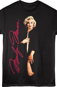 Sensual Autograph Marilyn Monroe T-Shirt