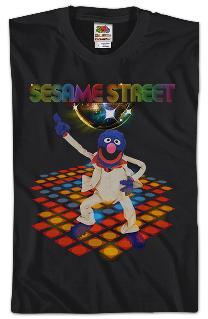 Sesame Street Fever T-Shirt: Sesame Street Mens T-Shirt
