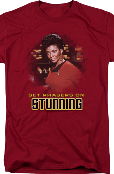 Set Phasers On Stunning Star Trek T-Shirt