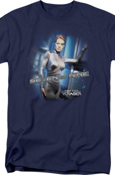 Seven Of Nine Star Trek Voyager T-Shirt