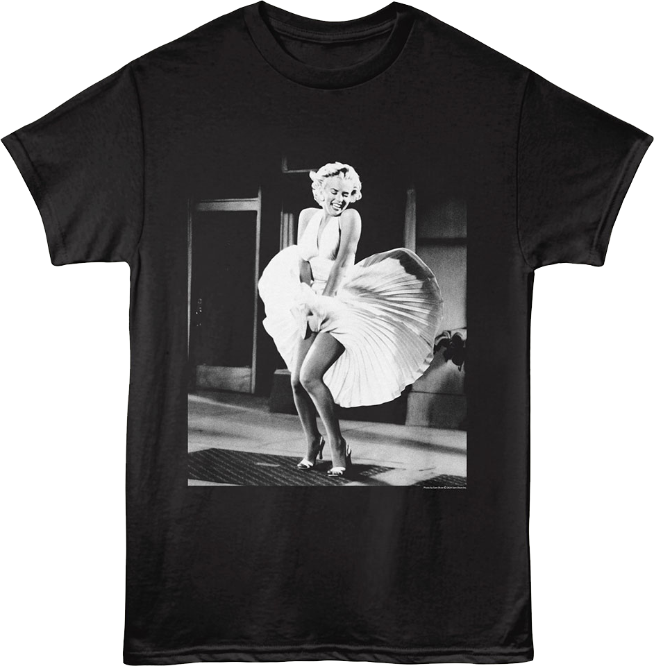 Long Sleeve T-shirt For Men Marilyn Monroe Gangster Pose Guns Tattoo Tee Shirt - Foto 8
