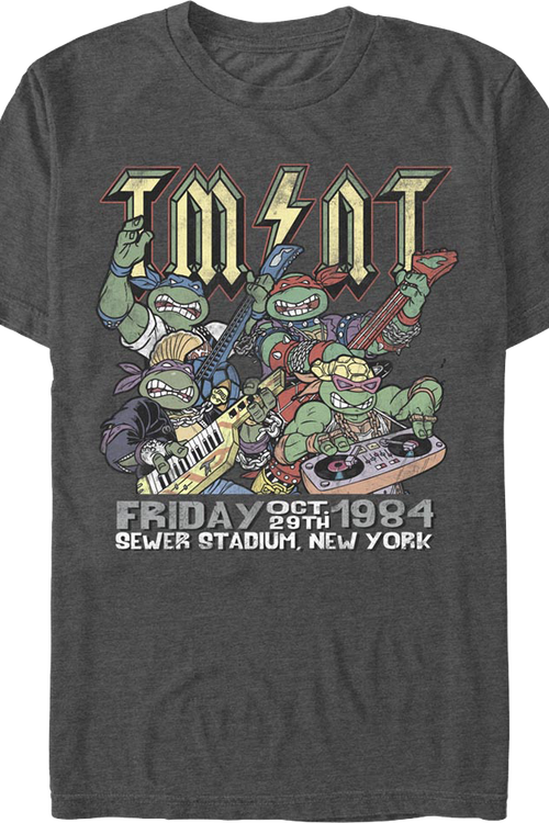 Sewer Stadium Rock Concert Teenage Mutant Ninja Turtles T-Shirtmain product image