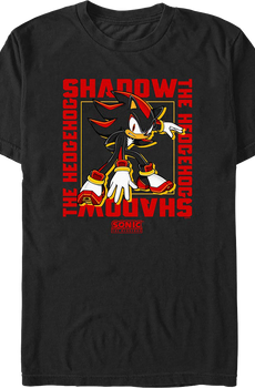 Shadow Frame Sonic The Hedgehog T-Shirt